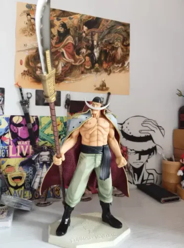 Action Figure One Piece Barba Branca Megahouse Original P.O.P EX