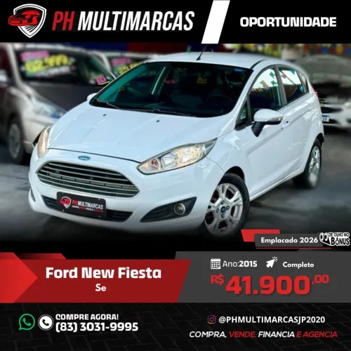 Ford Fiesta SE 1.6 16V Flex 5P 2015