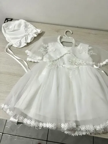 Vestido branco para batizado