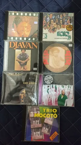 Lote CD Original MPB Brasil - NÃO PAGAR PELA OLX