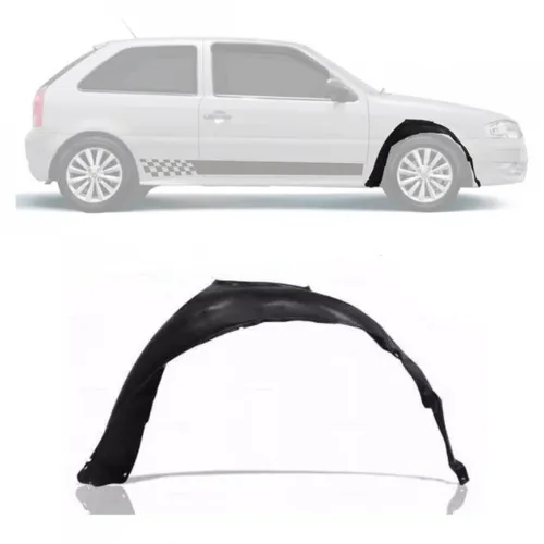 Parabarro Lameiro Protetor Interno Caixa Roda dianteiro Gol Saveiro Parati G3 gIII G4 gIV