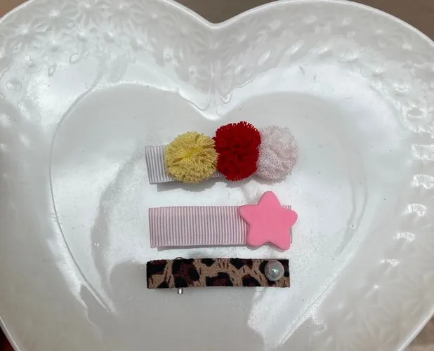 Kit de bico de pato /hair clip infantil