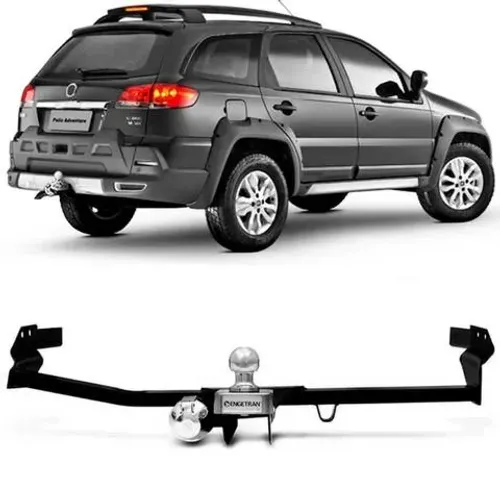 Engate Reboque P/ Volkswagen Gol / Fiat / Pálio / Toyota / Etios + Parte Elétrica