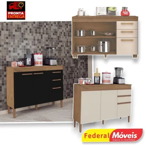 Balcão Modena 2 Portas - Pronat Entrega - Novo na caixa