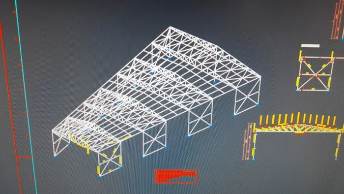 Eng Civil Projetos estruturas metálicas