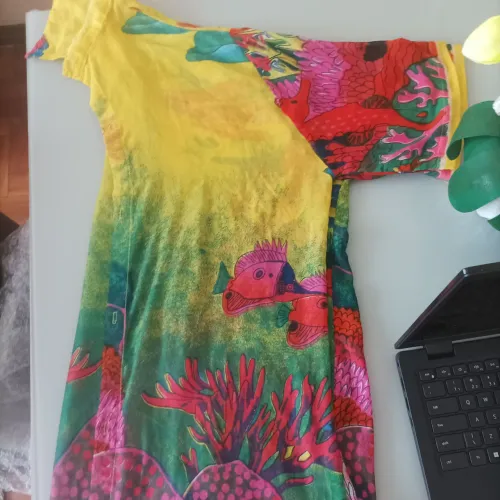 Saindo de praia , camisa tamanho único estampa 