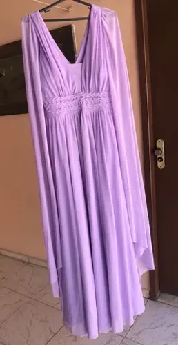 Vestido madrinha LILAS Lavanda LUXO
