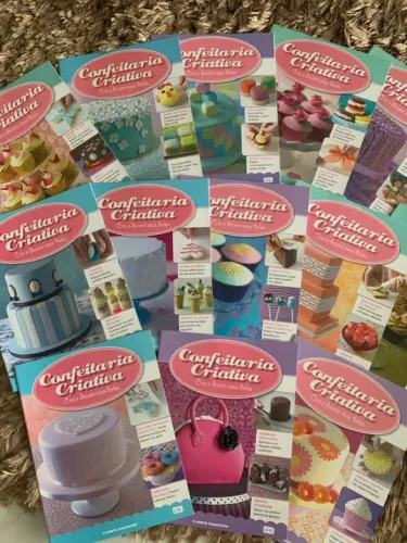 Revista Confeitaria Criativa - Crie e decore seus bolos - Planeta DeAgostini