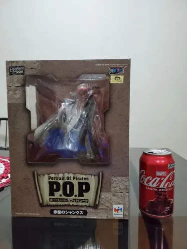 Action Figure Shanks o Ruivo P.O.P MegaHouse - 100% Original (Lacrado)
