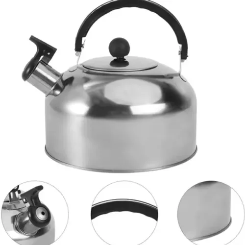 Cheleira Com Apito 2l Inox Cor Prata Wx3614 Wellmix