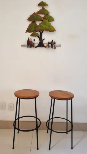 Banqueta Viracopos Fixa
