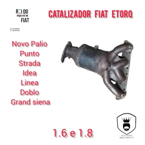 Catalizador Etorq 1.6 e 1.8