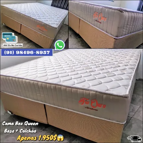 CAMA QUEEN MOLAS ENSACADAS