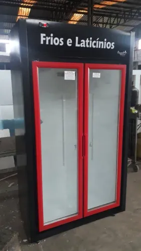 Balcão Auto Serviço 2 Portas Preto