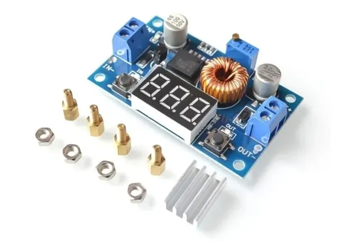 Regulador Tensão Ajustável Lm2596 Step Down Dc Dc + Display - Arduino -Automação COD-AM24 