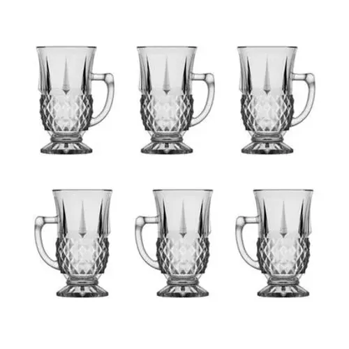 Caneca Longa Capuccino C/ Pé 206ml G6209-6gb