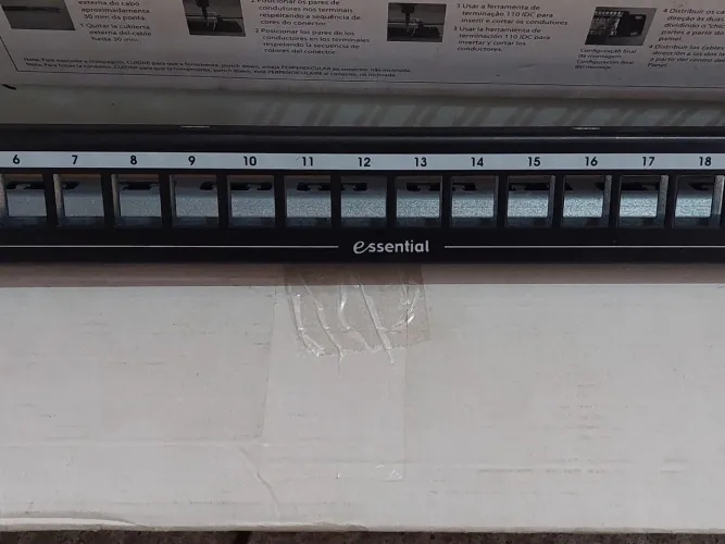 Patch Panel Modular 24 portas - Nexans<br>150,00