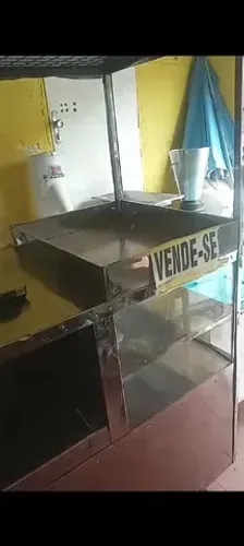 Carrinho de lanche.