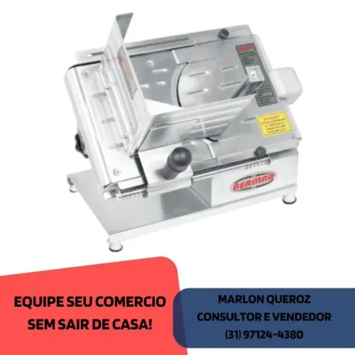 Cortador de Frios Lamina 22 Semi Automatico Bermar