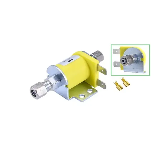 Valvula Eletrica para Acionamento Buzina ar 24v 4a Saida 1/4