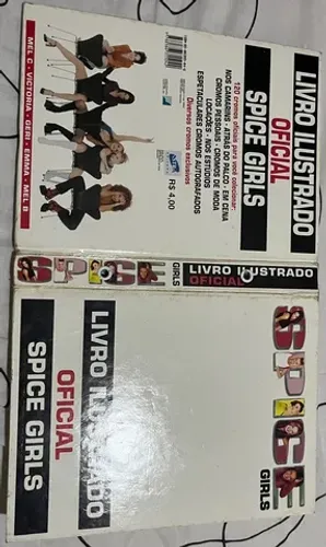 Spice girls - Livro Ilustrado