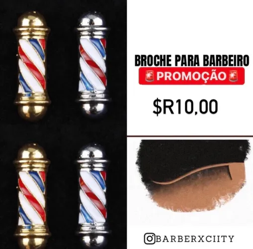 Corrente e anel para barbeiro 