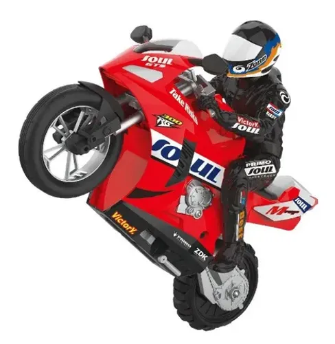 Moto de Controle Remoto Com Bateria Recarregável. Ótimo para Crianças e Adultos