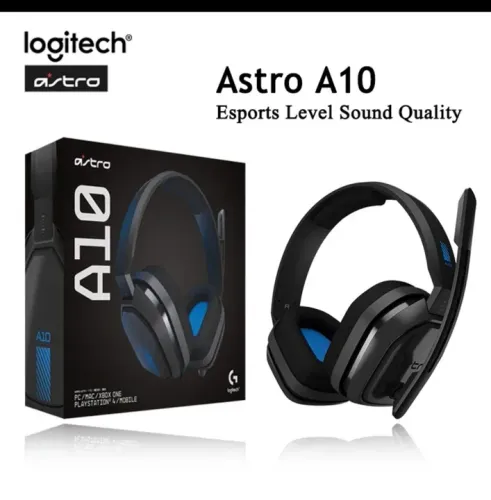 Headset Astro A10 para Gamers - Som de Alta Qualidade