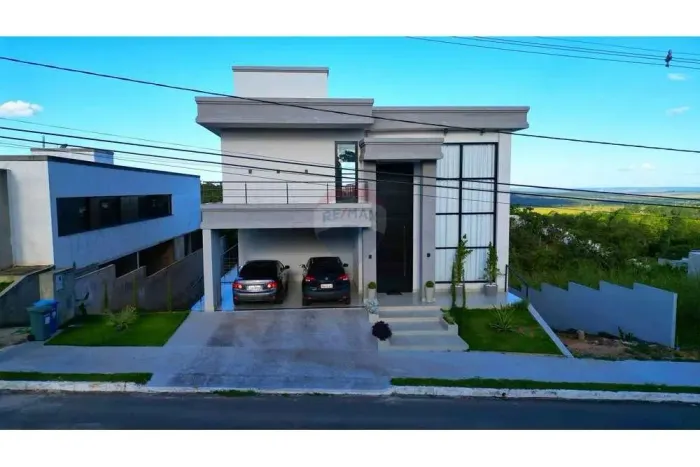 CONDOMÍNIO RESIDENCIAL SANTA MÔNICA - 3 SUÍTES - COM HABITE-SE - CASA ESPETACULAR -PERMUTA