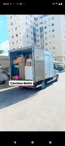 Mudança carreto transporte Betim 