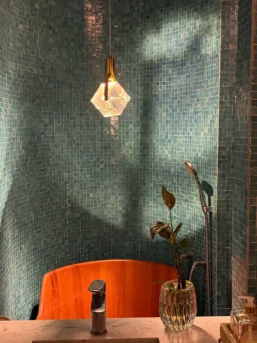 Luminária de Cristal para Banheiro