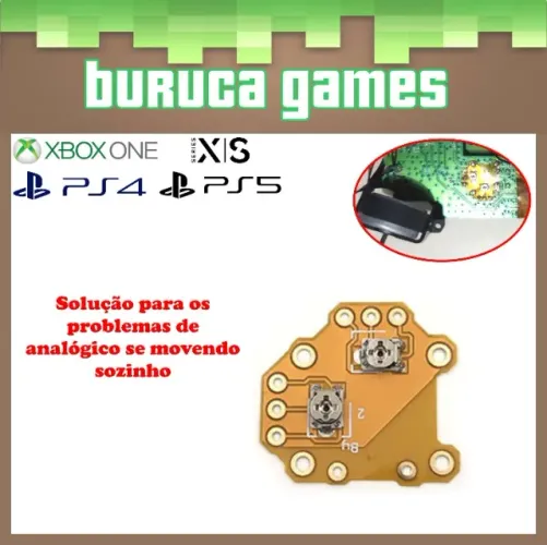 Drift Fix para reparo de analógico de controle de vídeo game