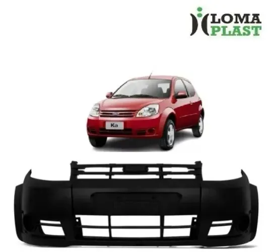 Para-Choque Dianteiro Ford Ka S/ Furo Auxiliar 2008/2010