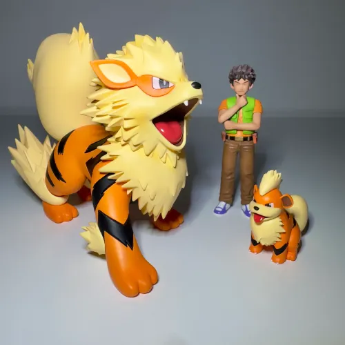 Pokemon Scale World - Arcanine e Growlithe (HH Studio, Bandai)