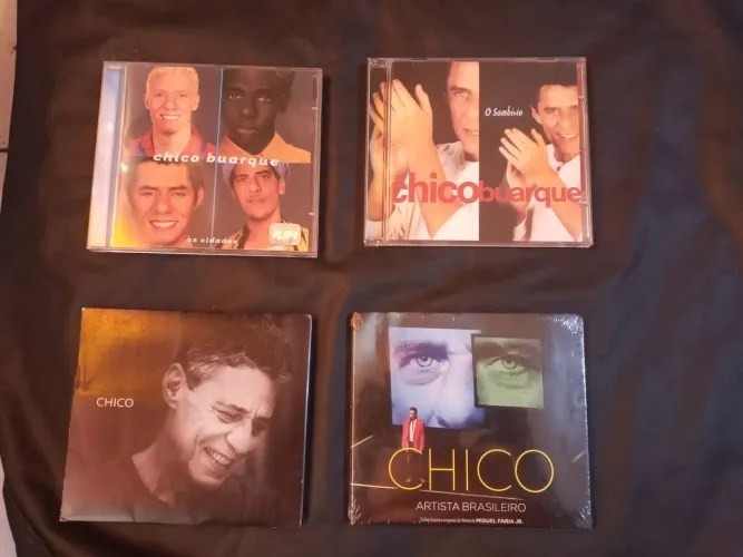 CDs Chico Buarque - Coleção Completa um lacrado
