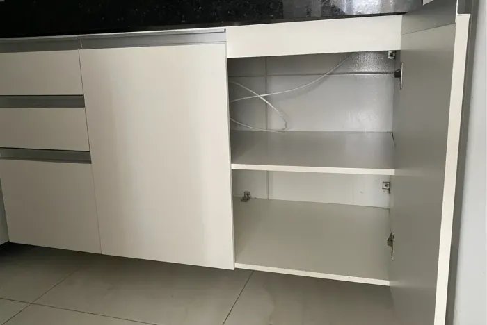 Balcão Gabinete MDF- Armário para pia de cozinha