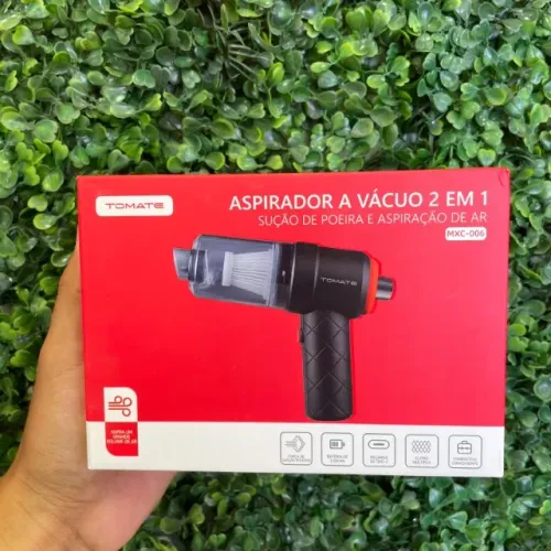 Aspirador a vácuo 2 em 1 - Tomate 