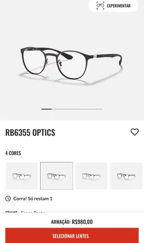 Óculos Ray ban