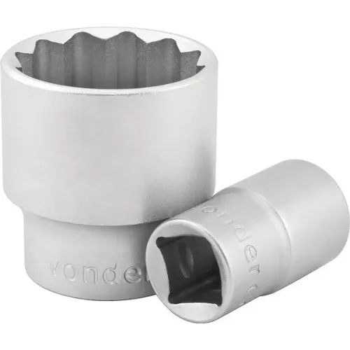 Soquete Estriado 28 mm com Encaixe de 1/2 - Vonder
