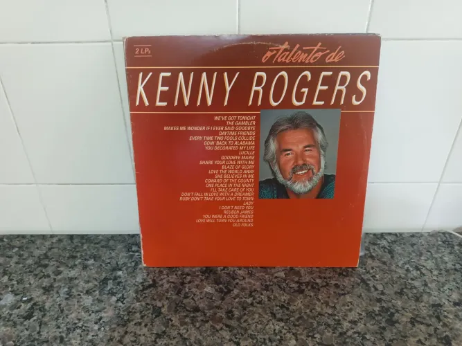 Disco De Vinil Lp Kenny Rogers DUPLO