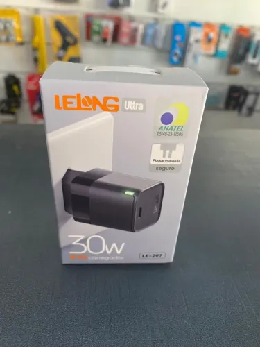 Carregador Entrada Tipo - C LeLong Ultra 30W - LE-297