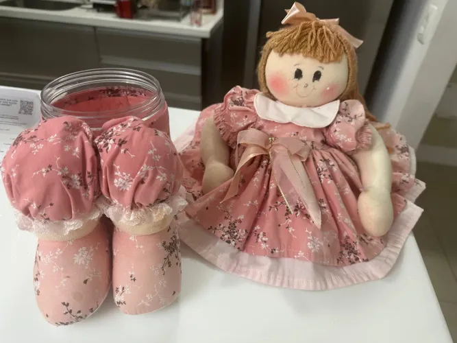 Lindo porta Xuxa e lacinhos de cabelo infantil