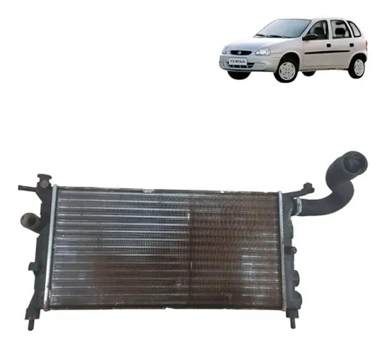 Radiador Agua Corsa 1.0 2001 2005 Sem Ar