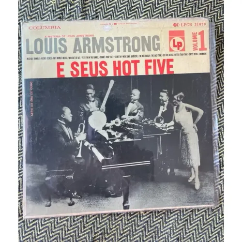 LP Louis Armstrong e seus Hot Five (1956) - Volune 1