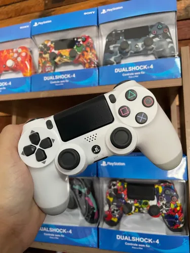 Controle PS4 PC TV Diversas Cores ENTREGAMOS COM GARANTIA 