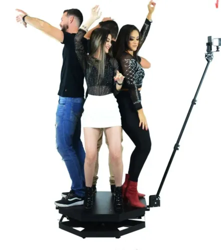 Plataforma Giratória Videos 360° Nova