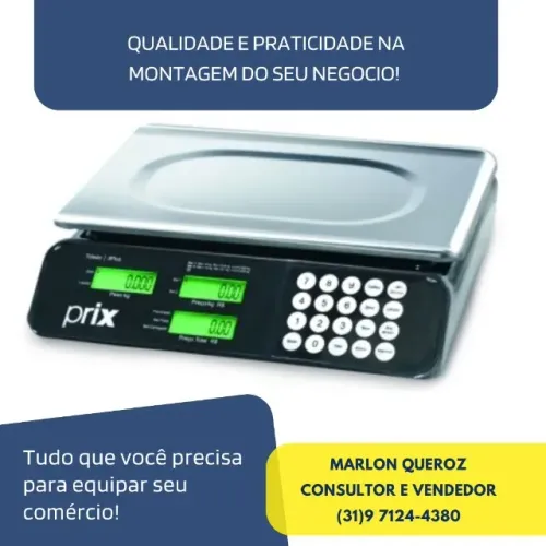 Balança Eletrônica Toledo 30KG Prix 3 Nova