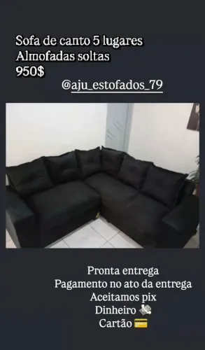 Sofa de canto Pronta entrega