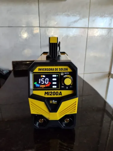 Maquina De Solda Eletrica Inversora Mma Tig Eletrodo 150A MI200B The Black Tools