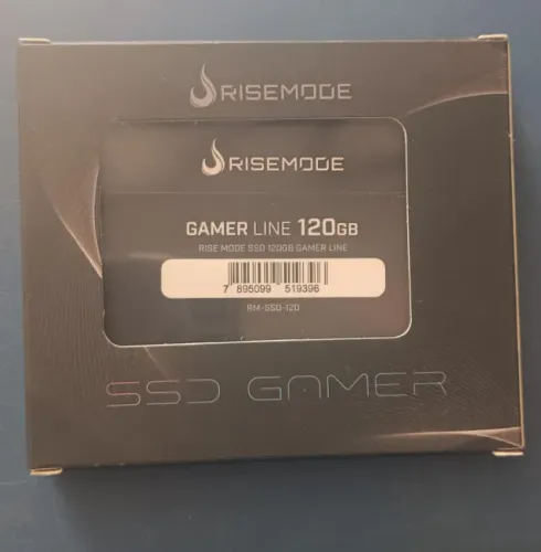 SSD RISE MODE GAMER LINE 120GB SATA III 2,5